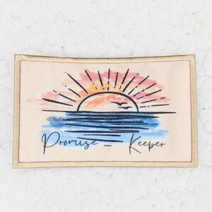 Promise Keeper Embroidered Hat/Pocket Patch, Trucker Hat Patch, Ready to Press Iron On Patch For Hats