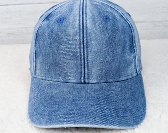 Mid Wash Pacific Hybrid Denim Cap