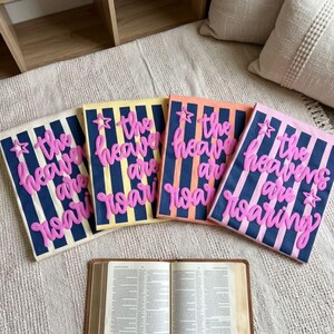 The Heavens Are Roaring Puff Screen Print Transfer, High Heat Screen Printing, Iron On Transfer, Ready to Press Trendy Patch