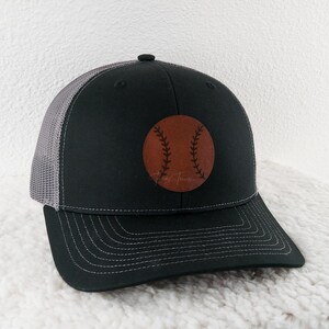 Baseball Leather Hat Patch