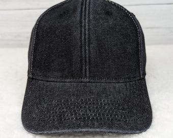 Black Pacific Hybrid Denim Cap