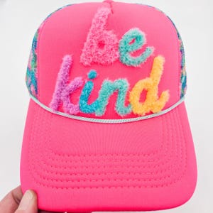 Be Kind Fluffy HAT Patch