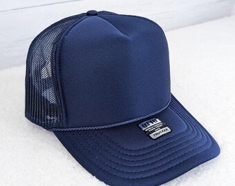 Navy Foam Trucker Hat
