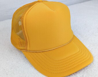 Gold Foam Trucker Hat