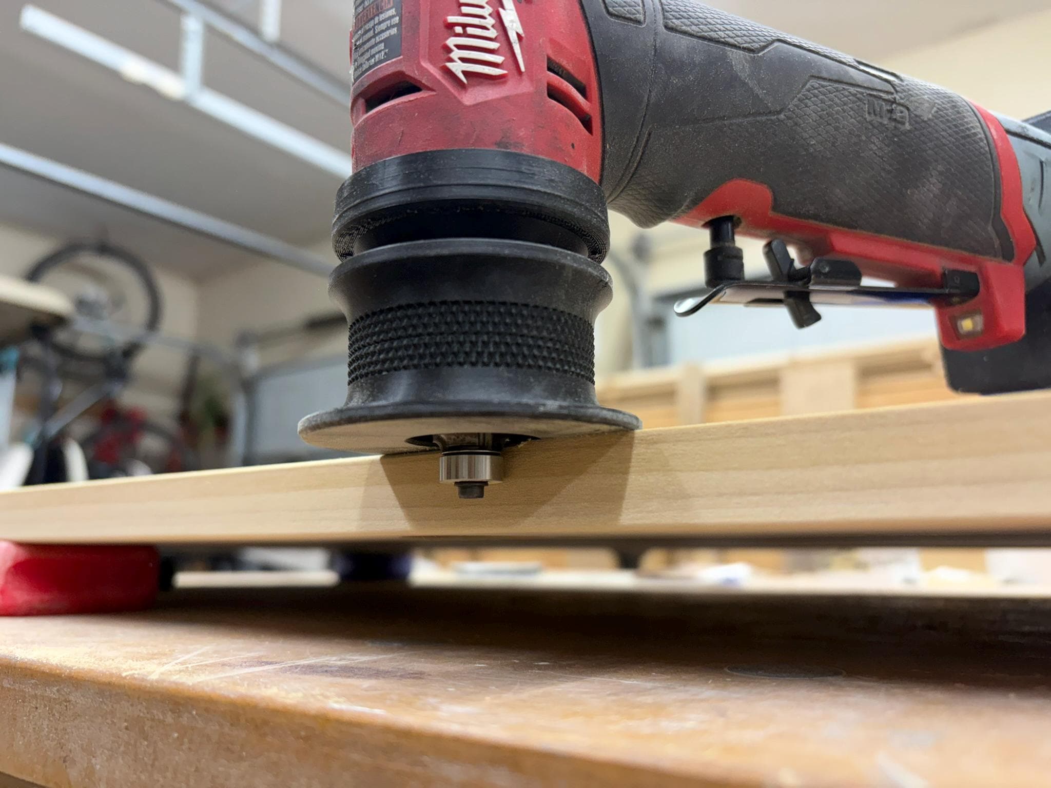 Milwaukee M12 Die Grinder Router Base: Compact Edge Routing Attachment ...
