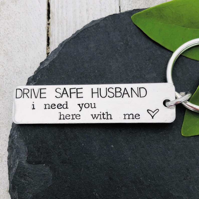 Keychain Drive Safe Handsome I Need You Here with Etsy