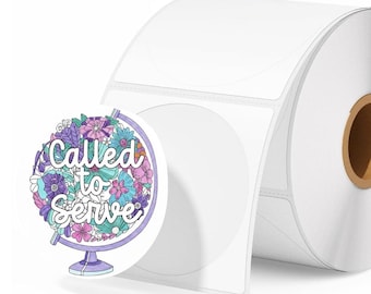 Pegatinas para colorear "Llamado a servir" SUD / Descuento para pedidos al por mayor / Eight9 Designs