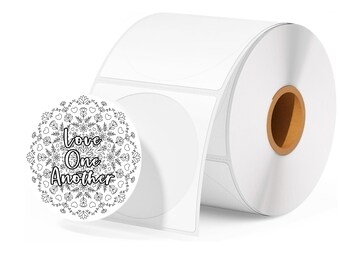 Pegatina para colorear "Amaos los unos a los otros" / LDS DIY Bulk de Eight9 Designs