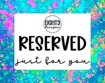 LISTADO RESERVADO / Eight9 Designs