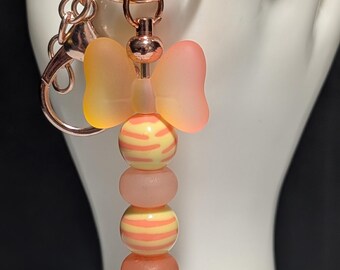 Handmade Beaded Keychain