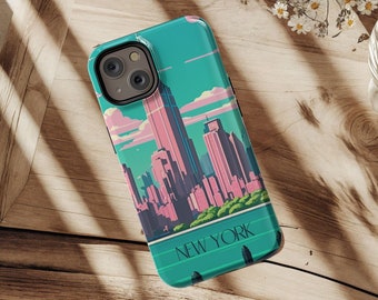 New York City cell phone case, for iPhone and Samsung, Tough or Slim Case, upgrade to MagSafe for iPhone 12 series and newer.