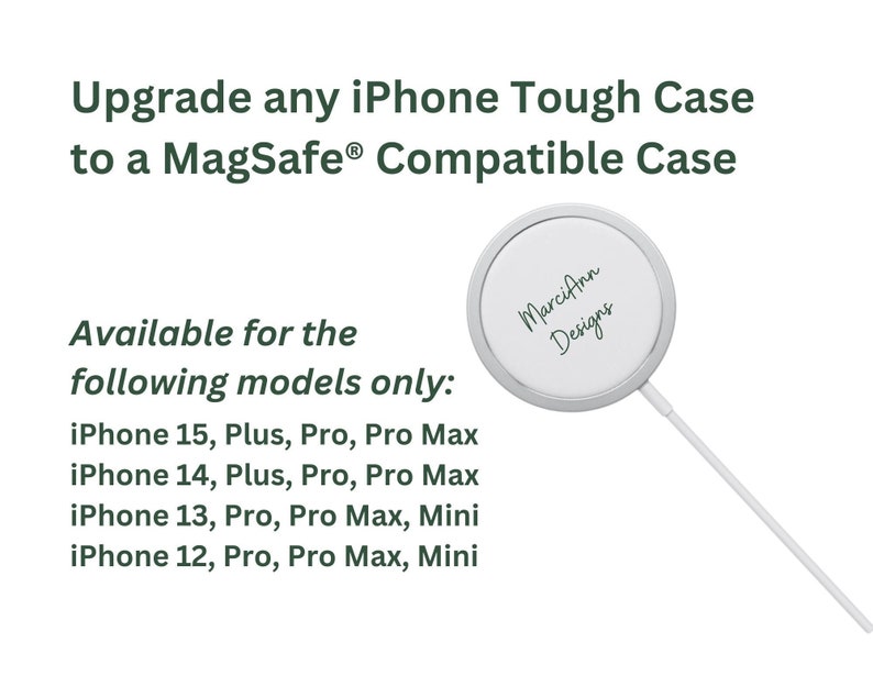 This is an upgrade to a Magsafe iphone case from a standard tough case.