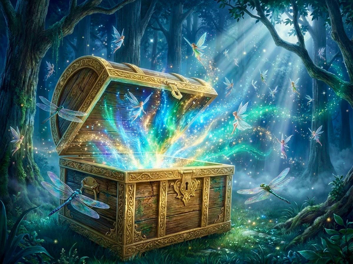 Fantasy Treasure Box - Etsy