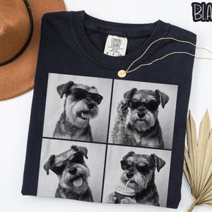 Miniature Schnauzer Shirt, Comfort Colors Dog Lover T-Shirt, Pet Owner Gift, Dog Mom Graphic Tee, Funny Mini Schnauzer, Dog Parent, Dog Dad