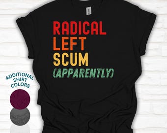 Kleurrijk shirt van radicaal links uitschot