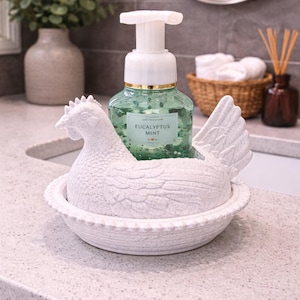 Nesting Henne Seifenhalter: 3D Druck 3MF Datei (Digital Download)