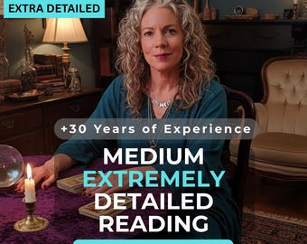 Same Hour Detailed Psychic Medium Reading, Intuitive Love, Career, Life Guidance, Accurate Spiritual Insight, Intuitive Clarity Reading