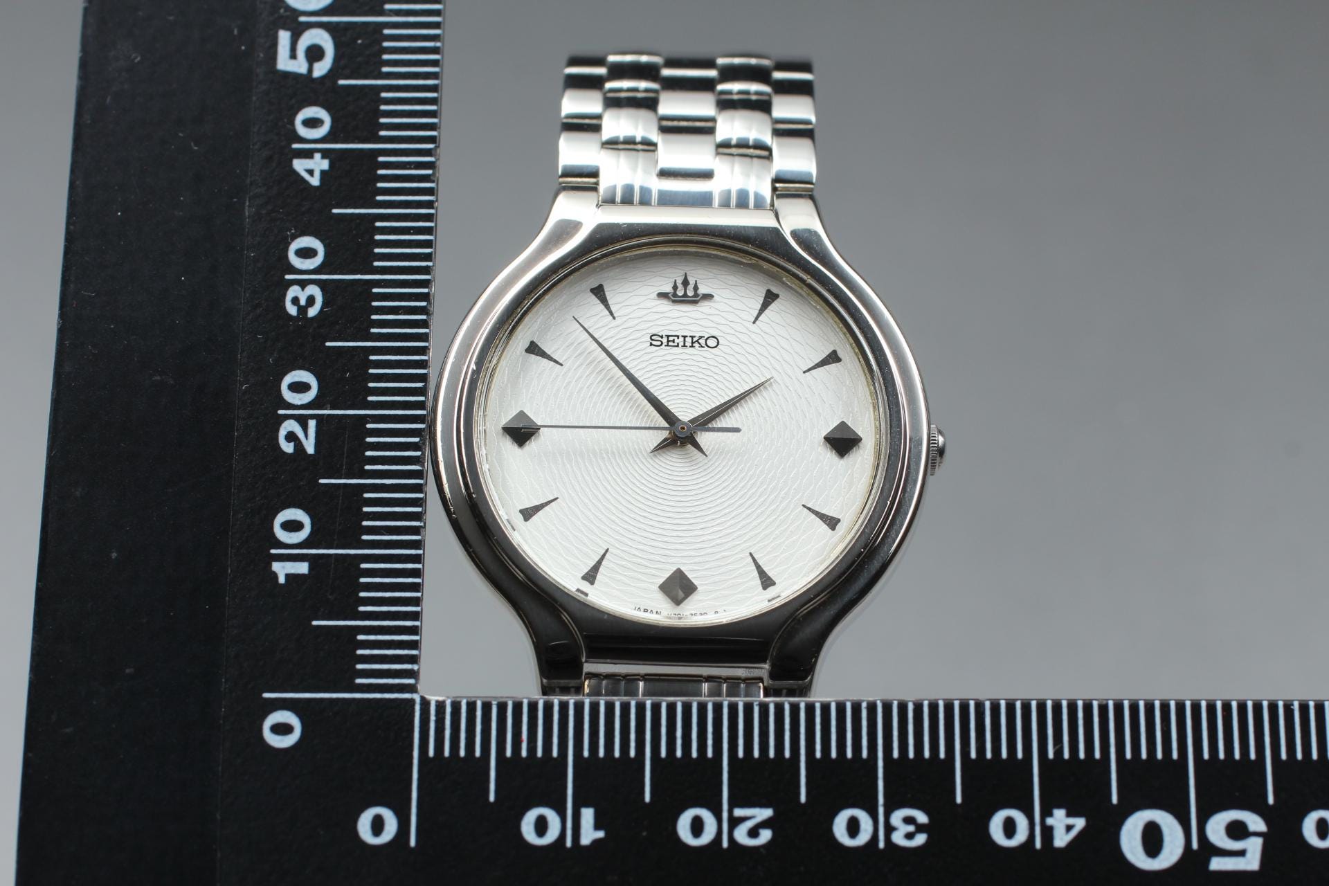 Vintage Seiko Galaxy Mens Watch, 1994, Minimalist Quartz, Ref 