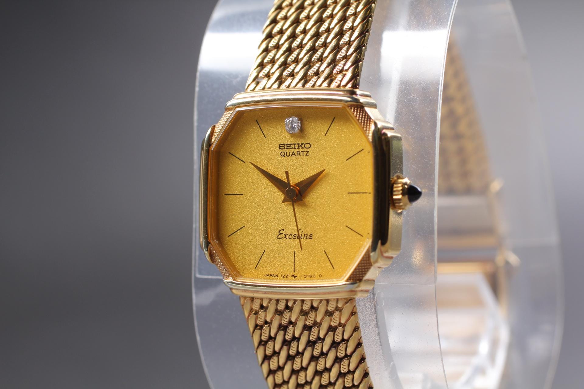 Seiko Exceline Diamond - Etsy