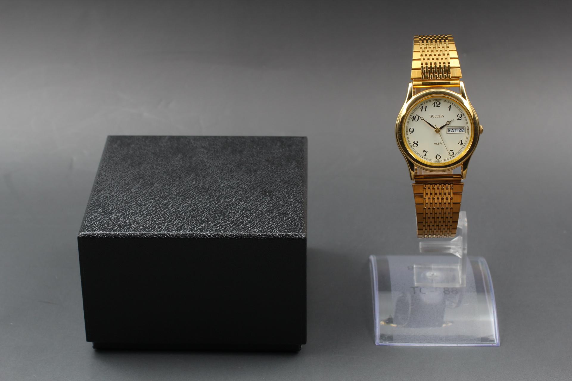 Vintage Seiko Alba Success Mens Dress Watch, 1993, Minimalist
