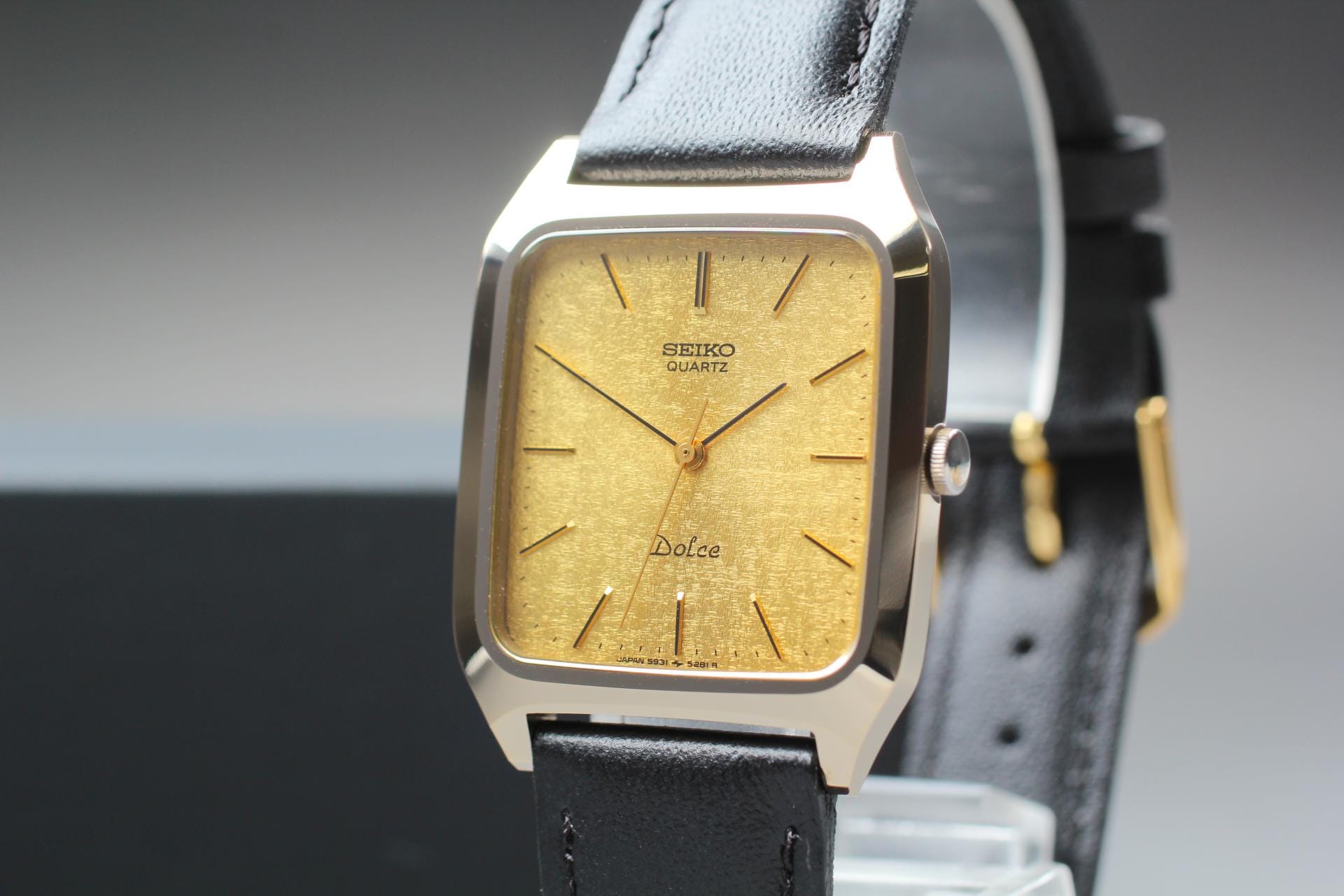 Seiko Dolce Tungsten - Etsy