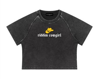 Kurzes Riddim Cowgirl T-Shirt