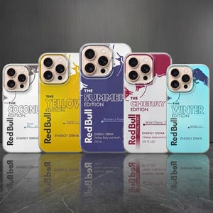 Red Bull Handyhülle, Energy Drink Edition Color Design Cover iPhone Samsung Pixel