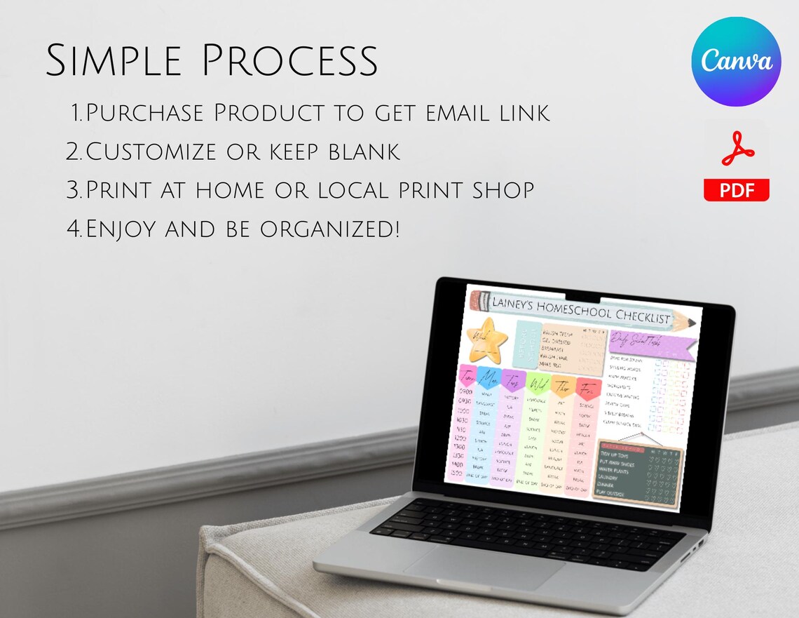 Homeschool Tracker, Before and After School Tracker - Etsy
