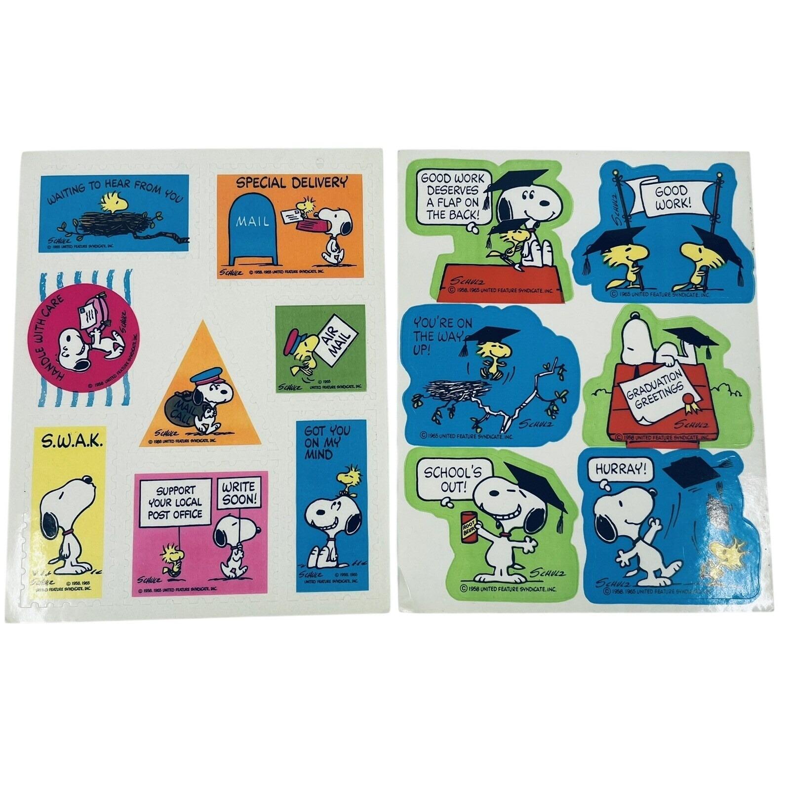 1958 Snoopy Cards - Etsy