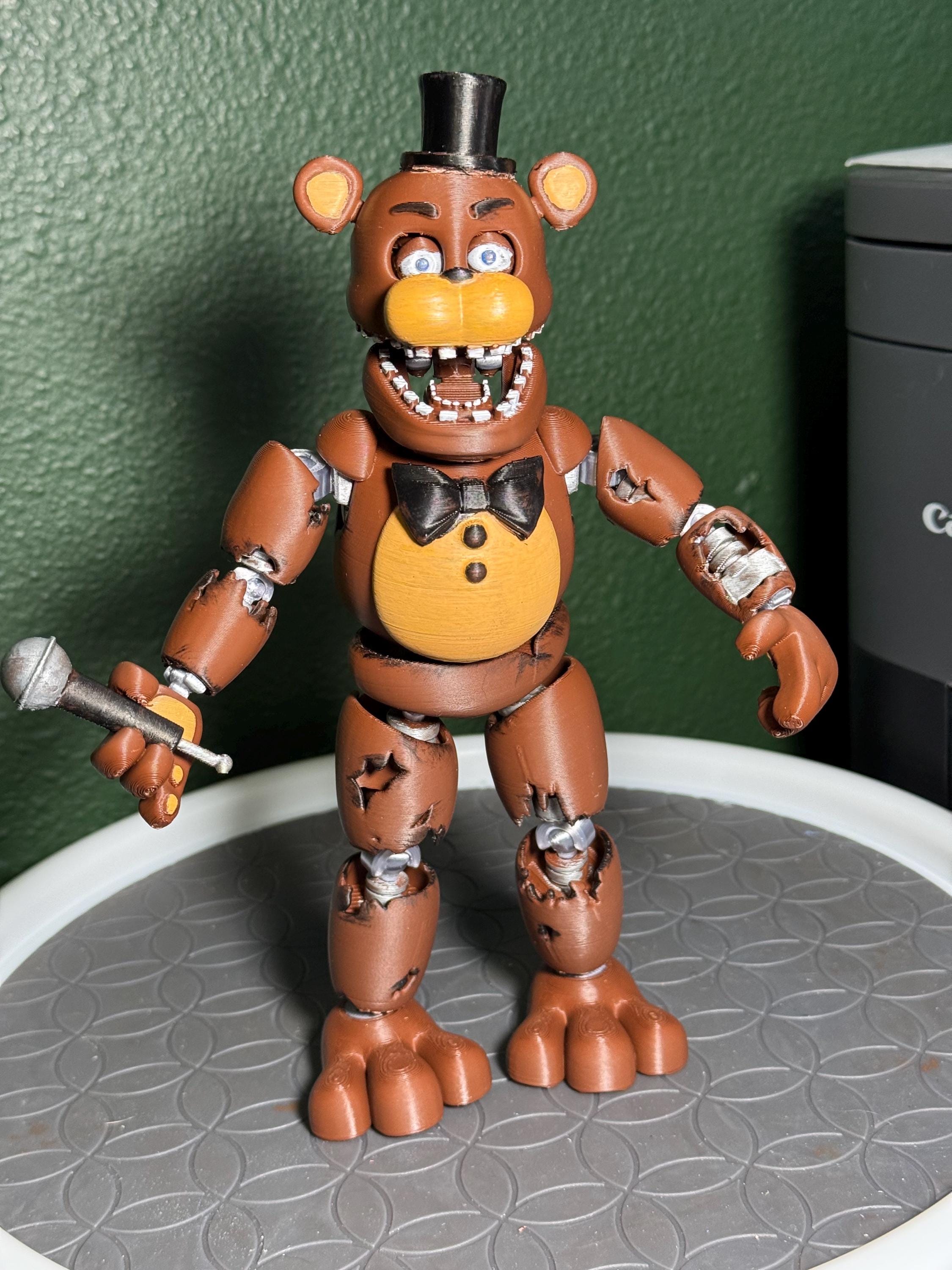 フレディーズ　フレディ　着せ替えフィギュア Withered freddy figure - Etsy 日本