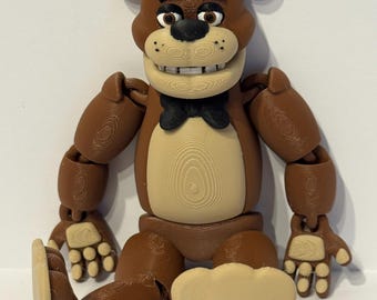 Articulated Freddy Fazbear Figure | Creepy Animatronic Style Collectible