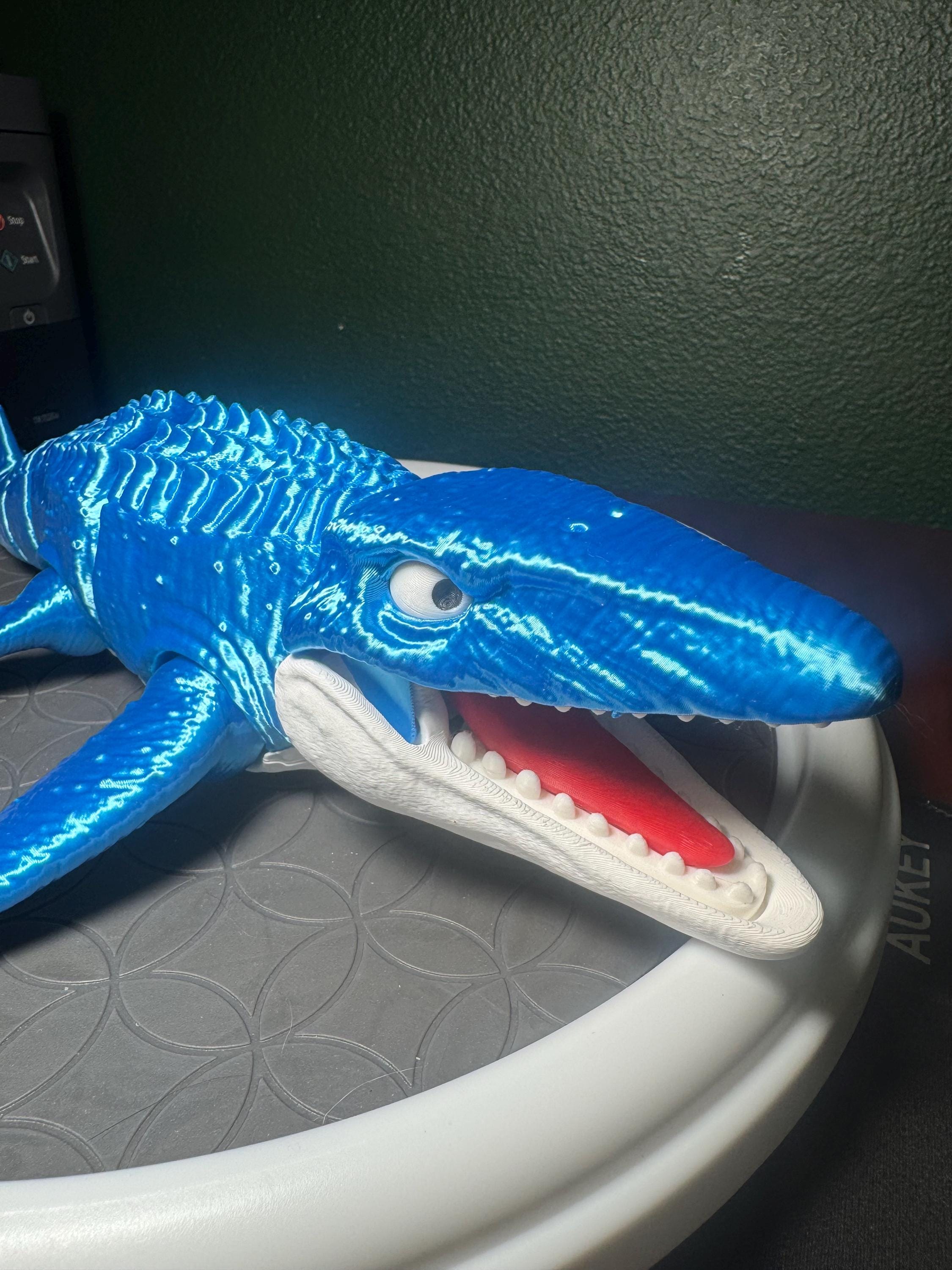 OZROSAURUS 2008 mix 非売品 Articulated Mosasaurus Flexi-dinosaur - Etsy