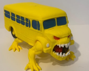 Infected Bus - 3D gedruckte Horror Schulbus Monster Figur