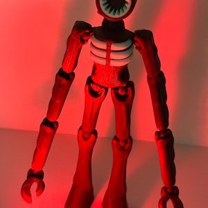 Doors figure Inspired Roblox Figure | Articulated Horror Creature Toy | 3D Printed Monster Collectible image 13