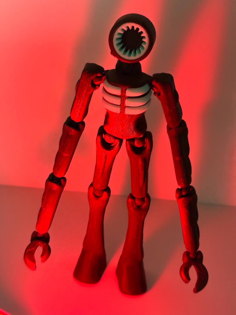 Doors figure Inspired Roblox Figure | Articulated Horror Creature Toy | 3D Printed Monster Collectible image 13