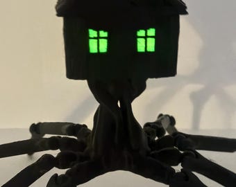 House Head Inspired Roblox Figure | Articulated Horror Creature Toy | 9+” tall