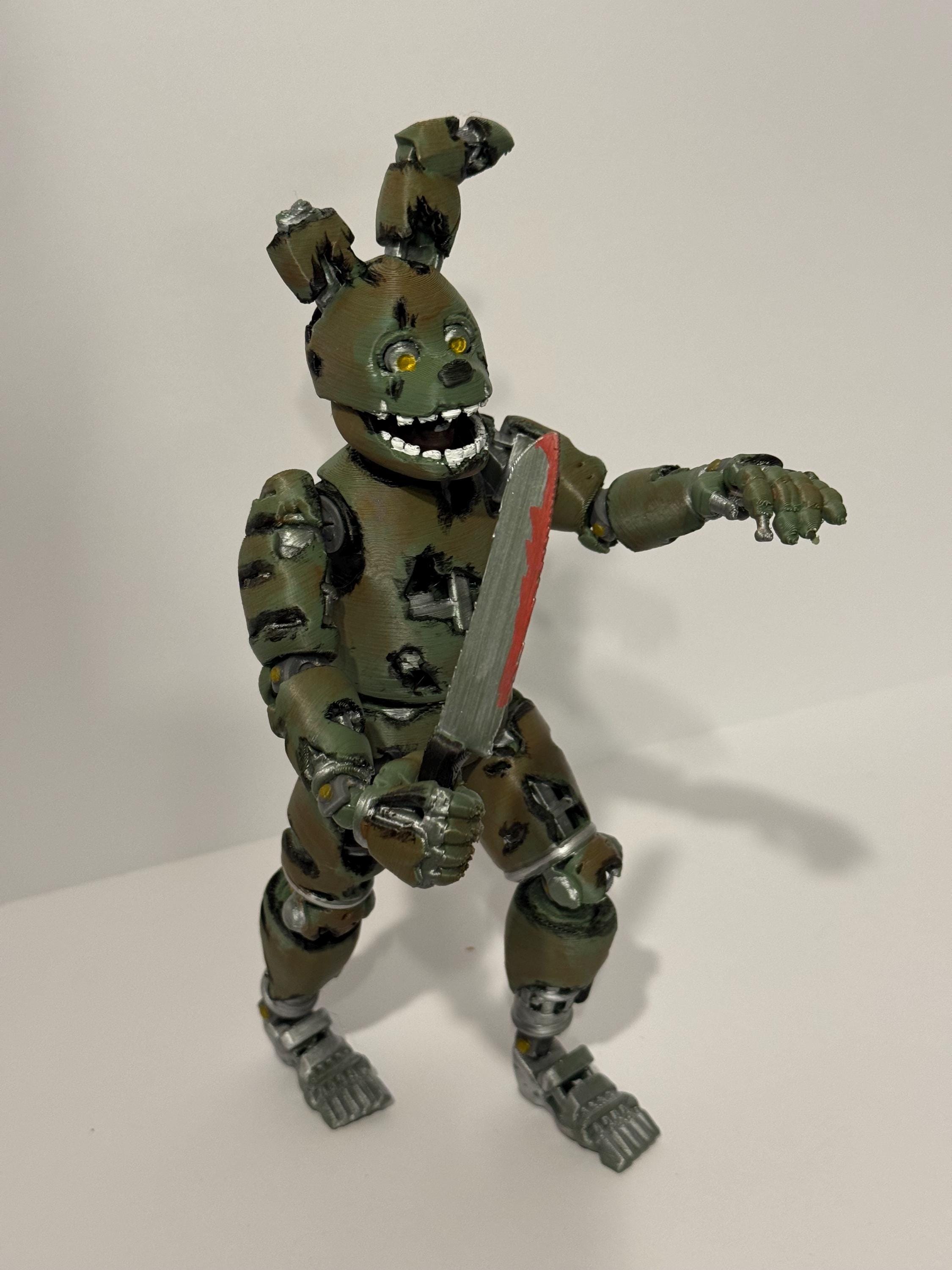 Spring bonnie action figures - Etsy 日本