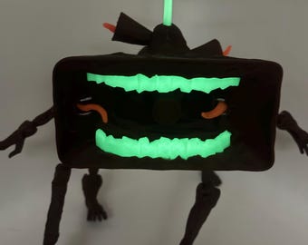 Figura Megahorn ispirata a Roblox / Giocattolo creatura horror articolato / Mostro da collezione stampato in 3D