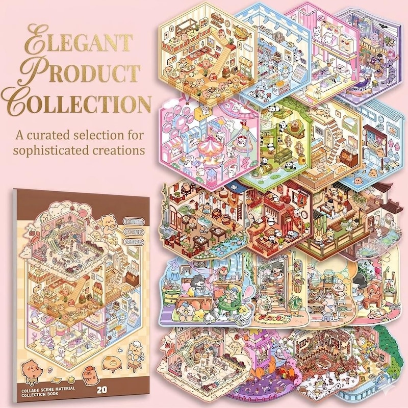 Sticker Book Puzzles - Etsy