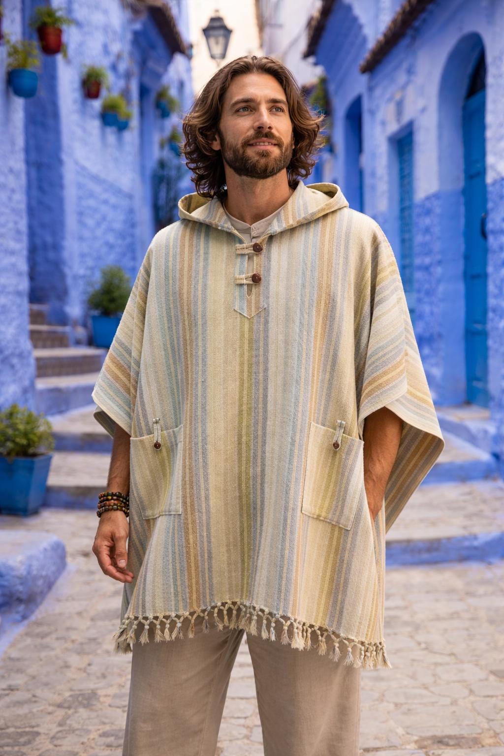 Caftan à capuche pour homme - France