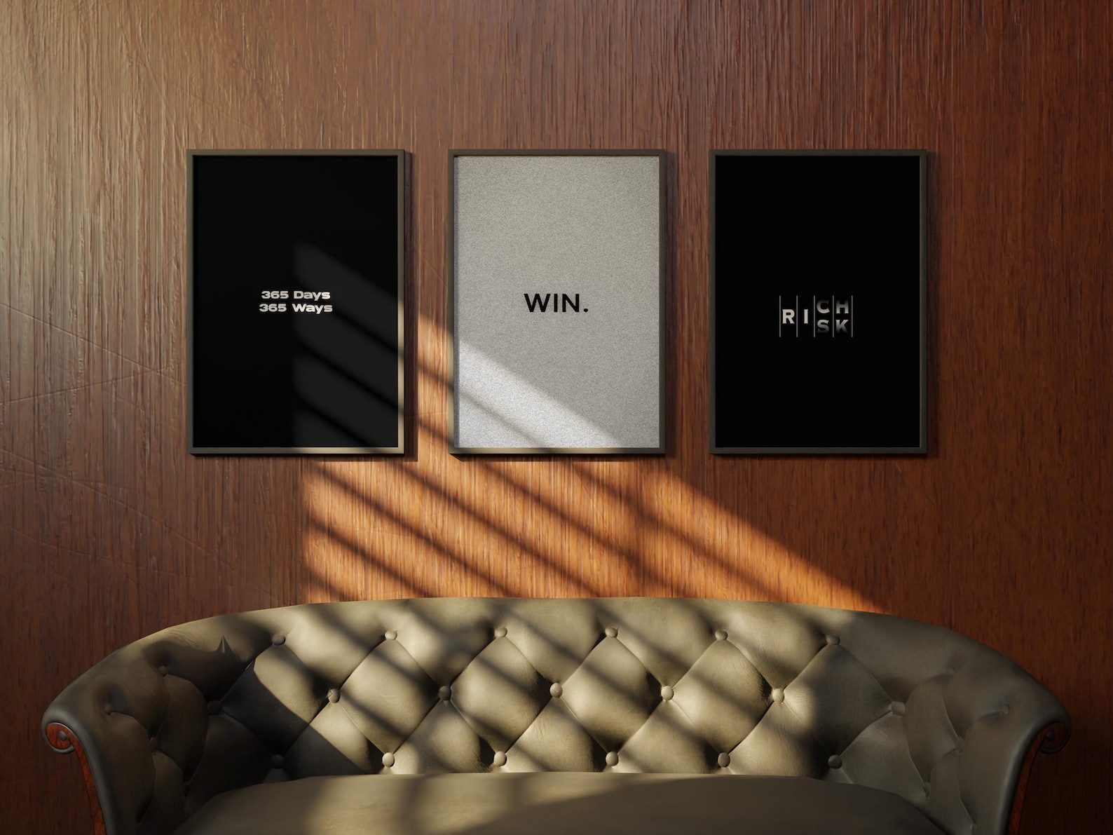 Motivational Wall Art Set of 3, Entrepreneur Office Decor, Success ...