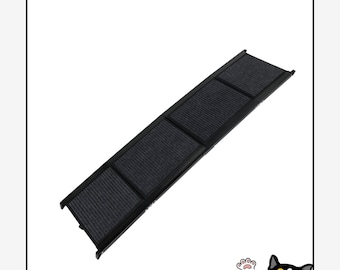 Folding Dog Ramp for SUV Car Truck Non Slip Portable Pet Steps 250lbs