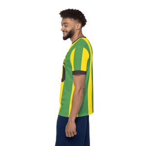 Brazil Soccer Jersey Number 10 Football Shirt Retro Vintage Style Fan Gear Moisture Wicking Sports Tee International Fan Gift image 6