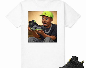 Funny Sneaker Reaction Shirt – Air Jordan 7 Match Tee