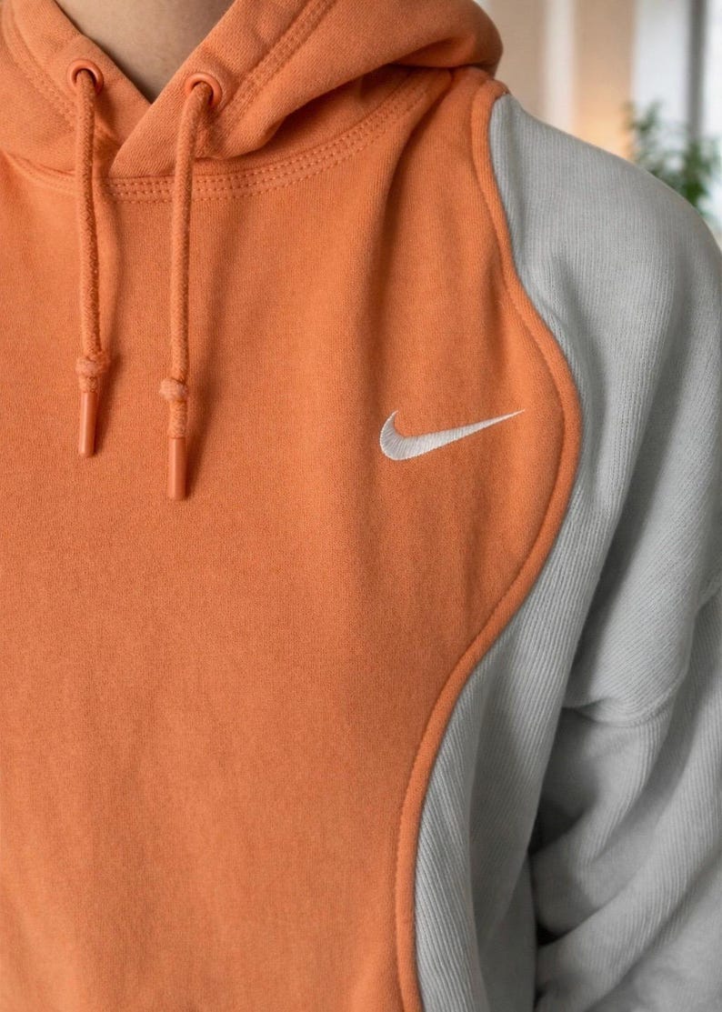 Upcycled Nike vibe hoodie image 2