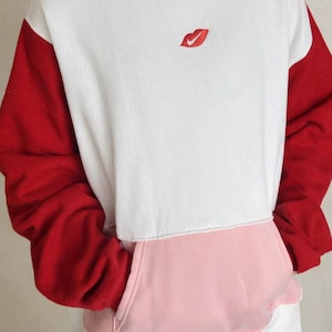 Geüpcycled schattig Nike-sweater