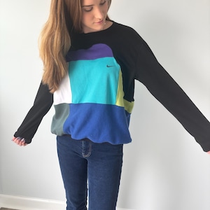 Geüpcycled retro Nike-sweater