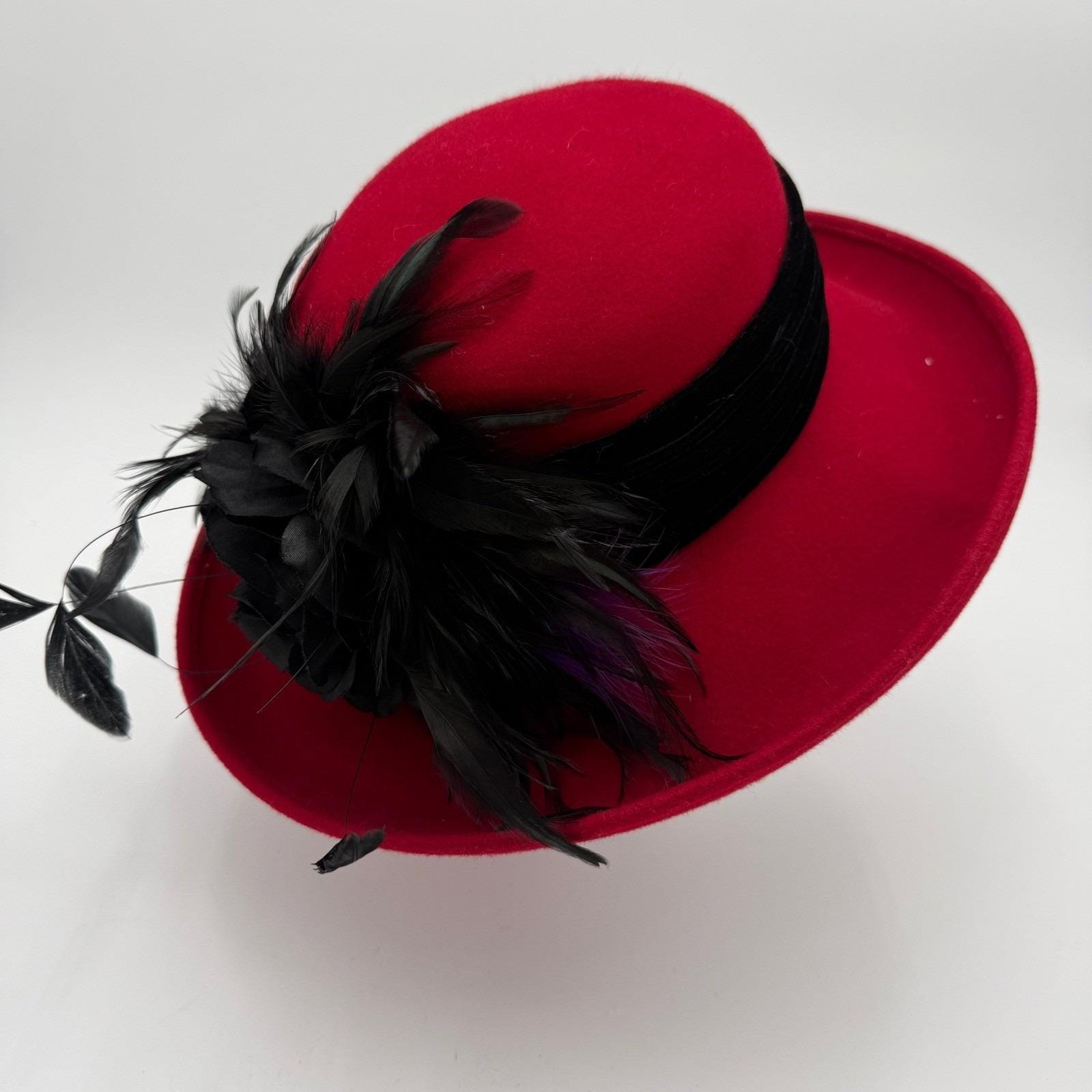 Feather Cloche Hat - Etsy display picture 2