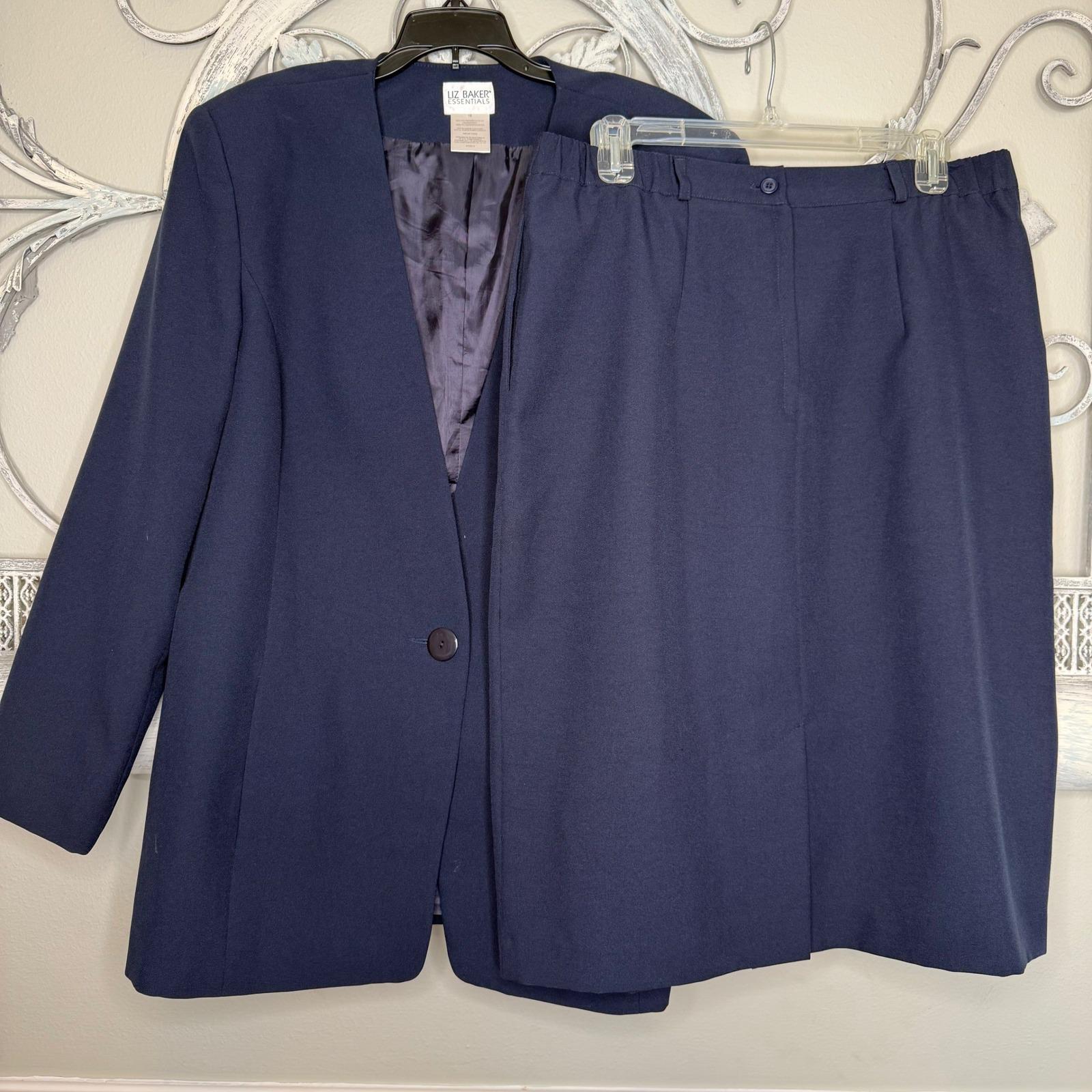 Costume 2 Pièces Bleu JH Collectibles & Banner – Taille 8P – Veste Et Jupe – Occasion TB état