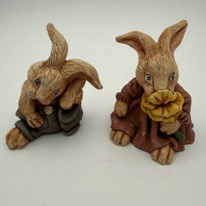 1987 Vintage Bunnies - Etsy
